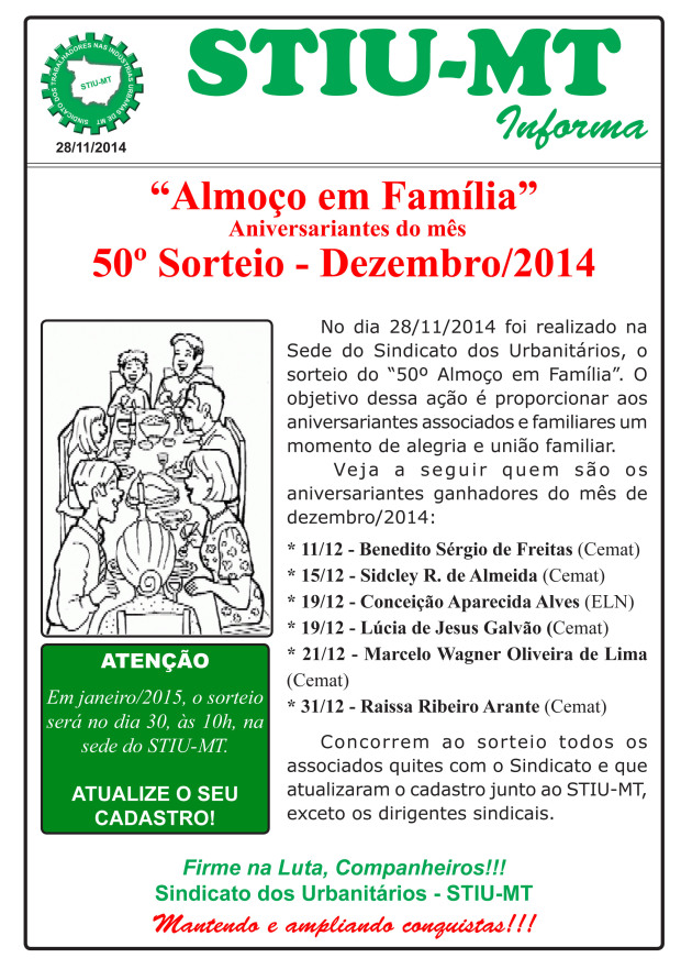 50º Almoço em Família