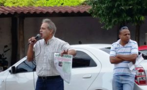 O presidente Dillon Caporossi explana sobre as pautas da próxima Assembleia